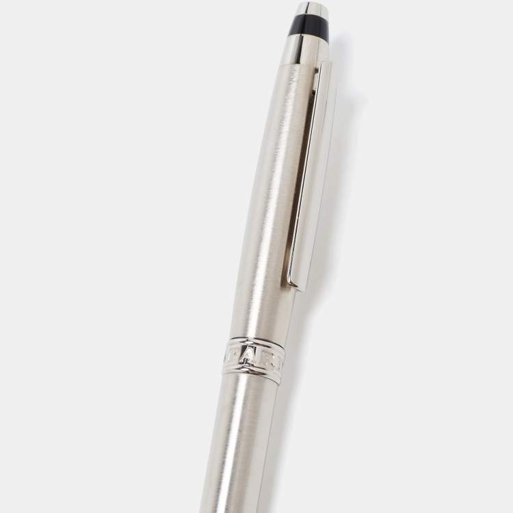 Pre Owned Chopard San Marco Resin Silver Tone Ballpoint Pen
