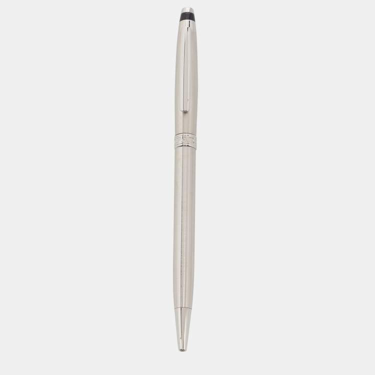 Pre Owned Chopard San Marco Resin Silver Tone Ballpoint Pen