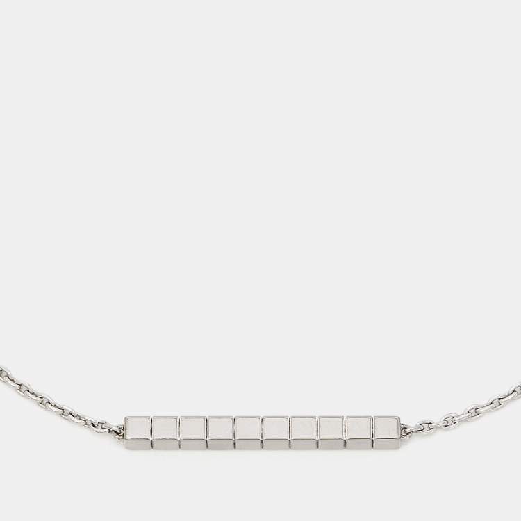 Pre Owned Chopard Ice Cube 18k White Gold Bracelet