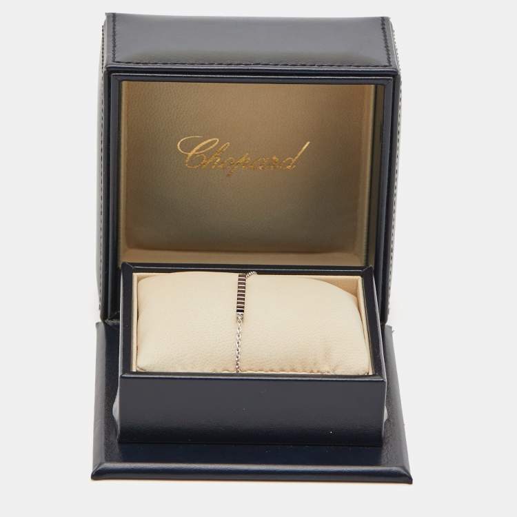 Pre Owned Chopard Ice Cube 18k White Gold Bracelet