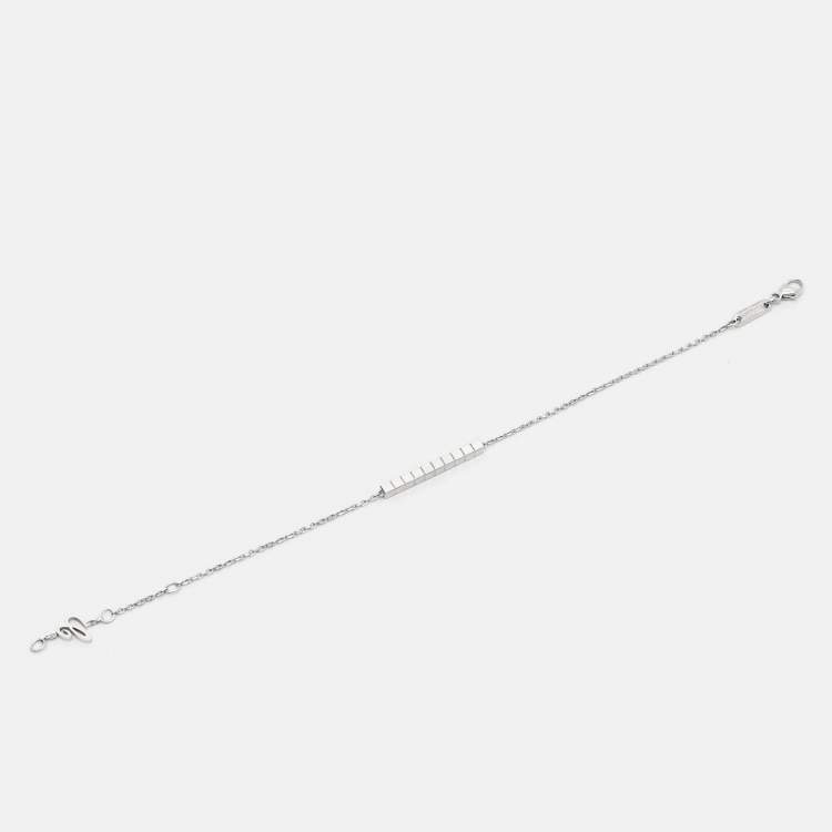 Pre Owned Chopard Ice Cube 18k White Gold  Bracelet