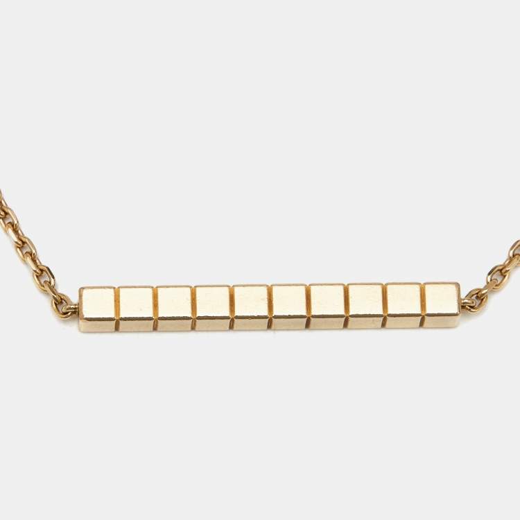 Pre Owned Chopard Ice Cube 18k Yellow Gold Bracelet