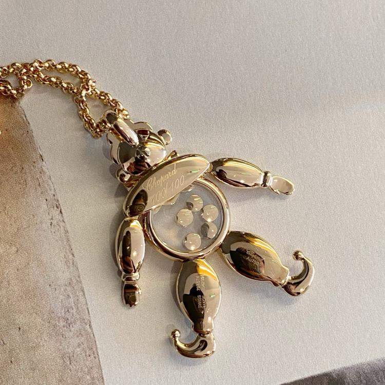 Pre Owned Chopard Happy Clown Limited Edition Long Necklace