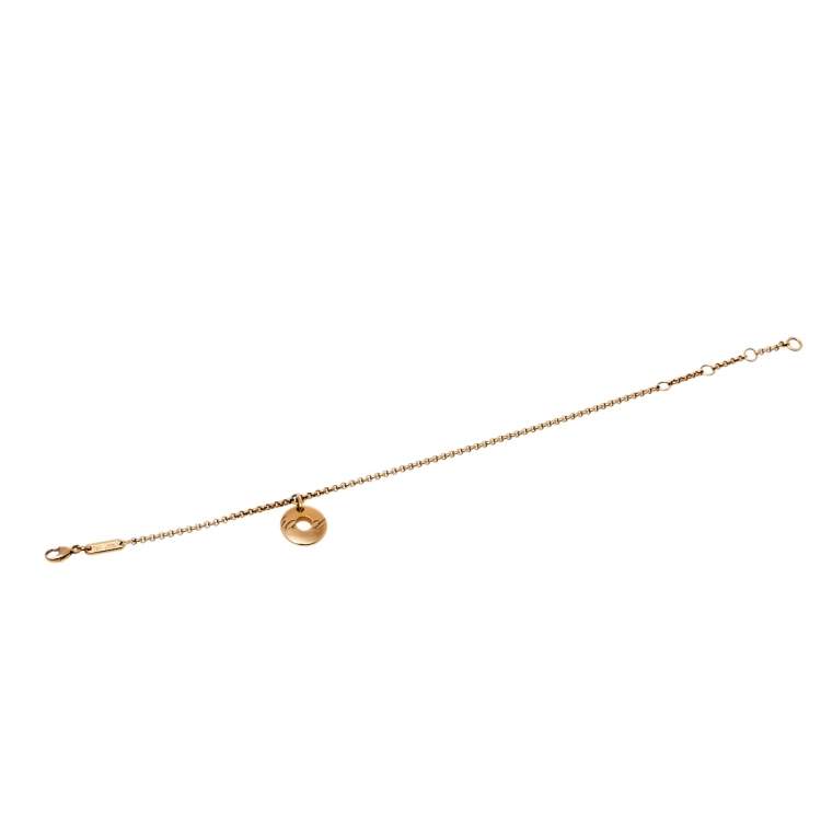 Pre Owned Chopard Chopardissimo 18K Rose Gold Bracelet