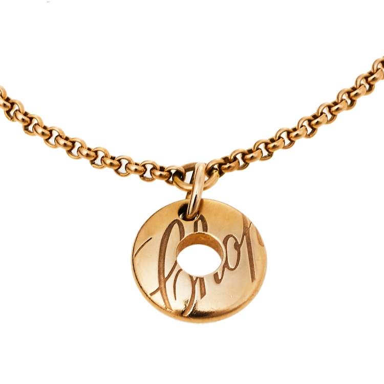 Pre Owned Chopard Chopardissimo 18K Rose Gold Bracelet