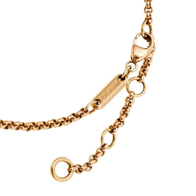 Pre Owned Chopard Chopardissimo 18K Rose Gold Bracelet