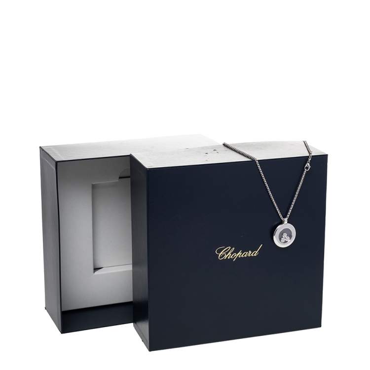 Pre Owned Chopard Happy Diamonds Icon Pendant Necklace