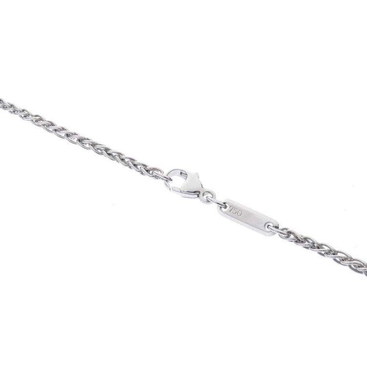 Pre Owned Chopard Happy Diamonds 18K White Gold Diamond Necklace