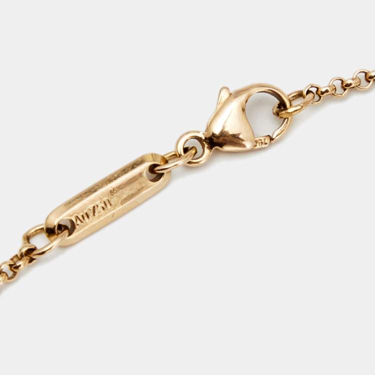 مملوكة مسبقًا Chopard Happy Hearts Diamond 18k Rose Gold Bracelet