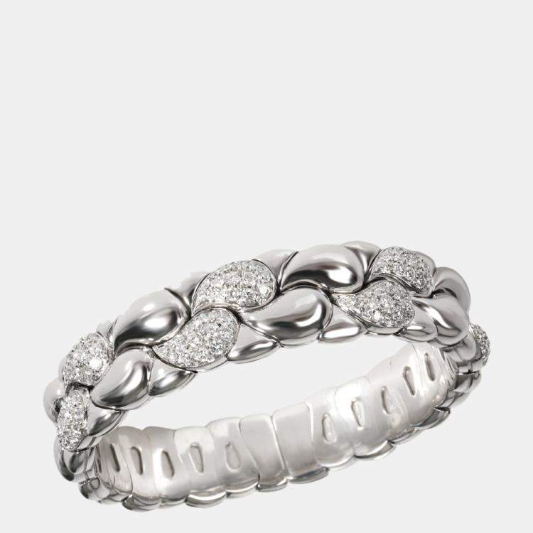 Chopard Casmir Diamond Bangle in 18K White Gold 2.1 CTW Chopard | The ...