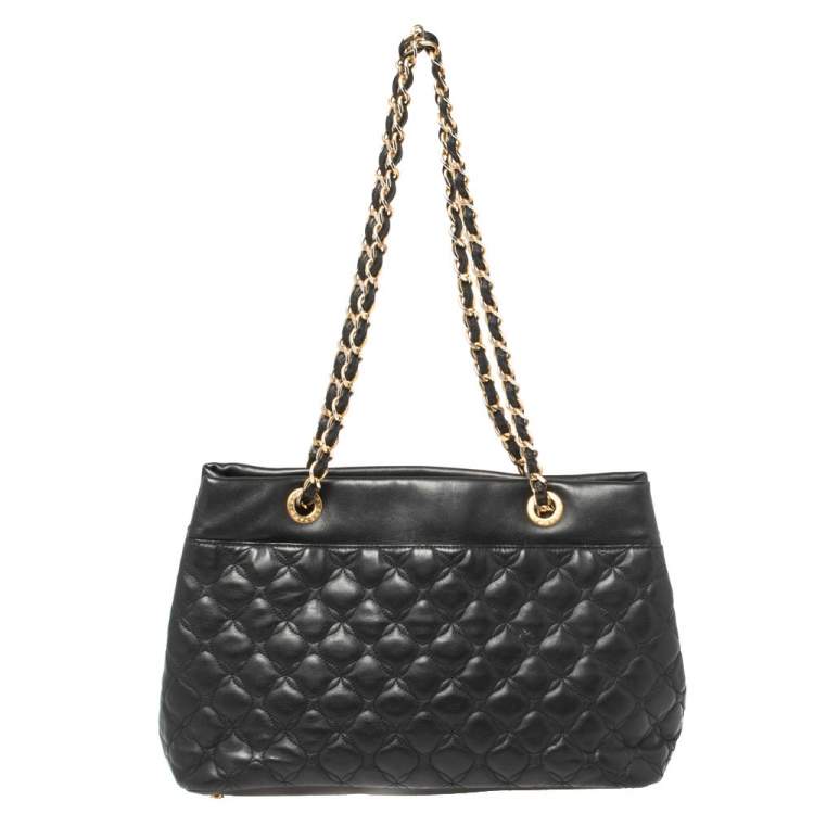 Chopard Black Quilted Leather Imperiale Shoulder Bag Chopard | The ...