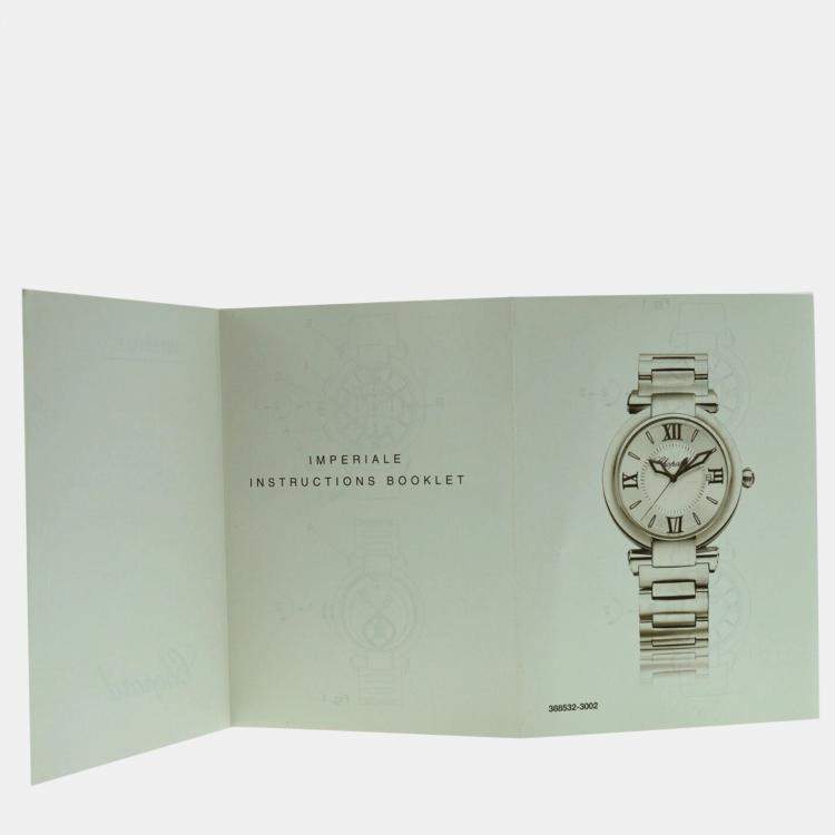 Pre Owned Chopard Imperiale 384238-5003 Quartz MOP 18K Rose Gold Women's Wristwatch 28 mm