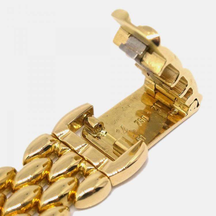 Pre Owned Chopard 10/5352-23 Quartz 18k Yellow Gold Women's Wristwatch 23 mm