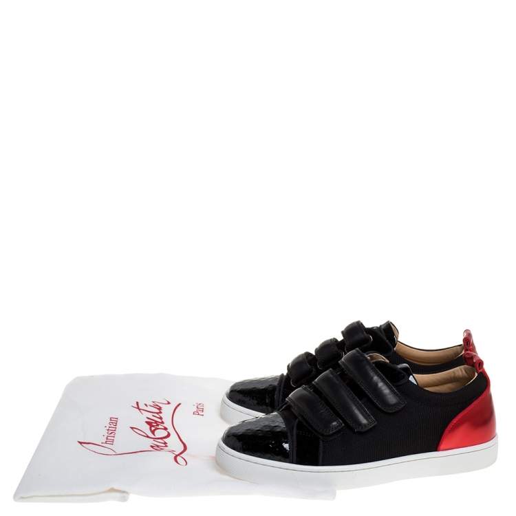 red and black christian louboutin