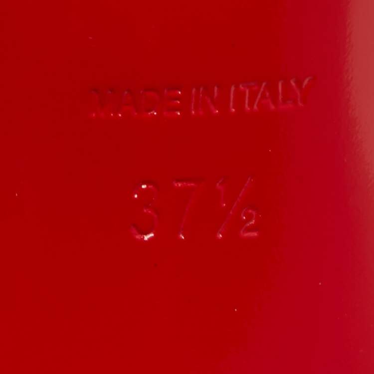 Pre Owned Christian Louboutin Multicolor Glitter Suede Iriza Pumps Size 37.5