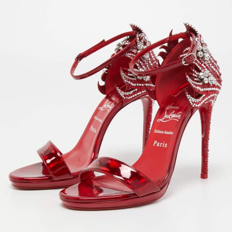 High Heels Red Bottoms Sandals, Women's Shoes Sandals
