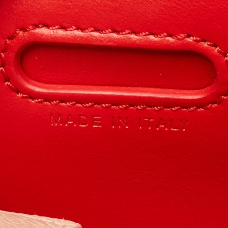 Pre Owned Christian Louboutin Multicolor Denim and Leather Mix Pearls Paloma Tote