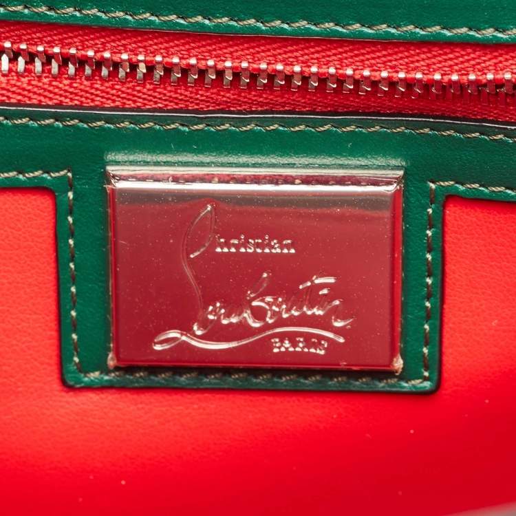 Pre Owned Christian Louboutin Multicolor Leather Sweet Charity Shoulder Bag