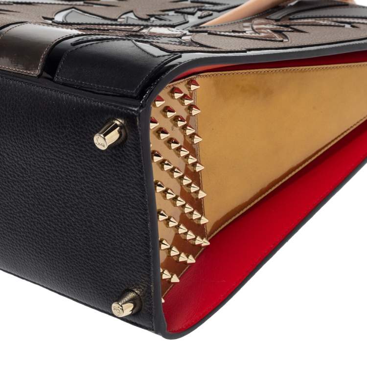 Pre Owned Christian Louboutin Multicolor Leather Medium Paloma Tote