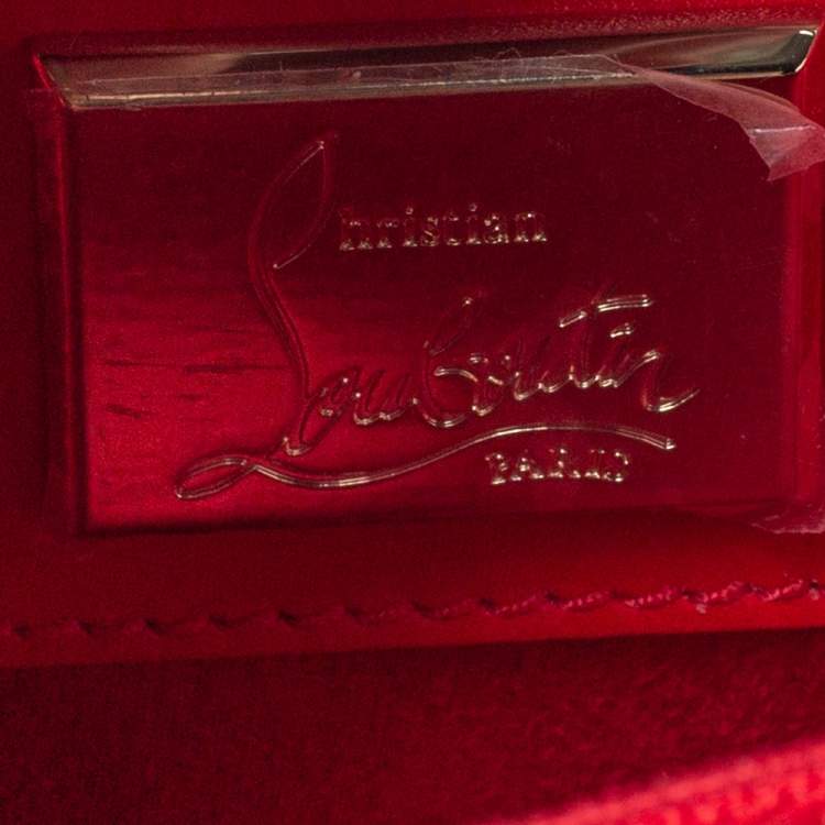 Pre Owned Christian Louboutin Multicolor Leather Medium Paloma Tote