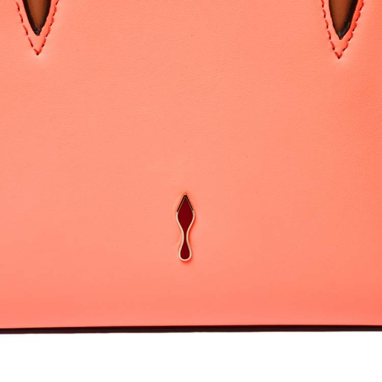 Pre Owned Christian Louboutin Multicolor Leather Small Paloma Tote