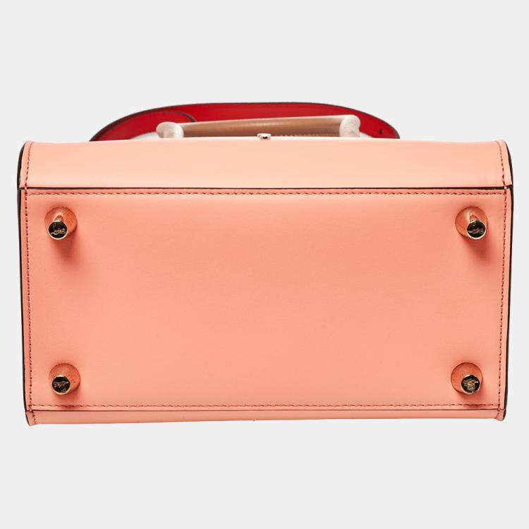 Pre Owned Christian Louboutin Multicolor Leather Small Paloma Tote