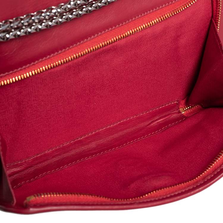 مملوكة مسبقًا Christian Louboutin Black Patent Leather Spike Sweet Charity Shoulder Bag