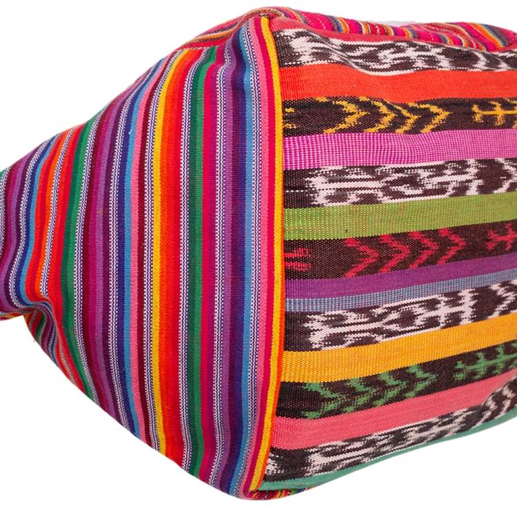 Pre Owned Christian Louboutin Multicolor Fabric Mexicaba Tote
