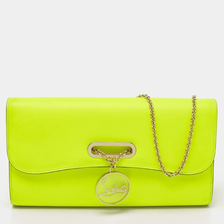 Christian louboutin discount neon bag