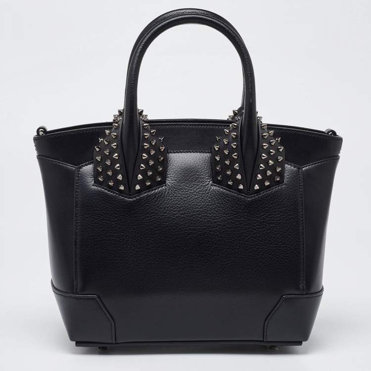 Pre Owned Christian Louboutin Black Leather Small Eloise Satchel
