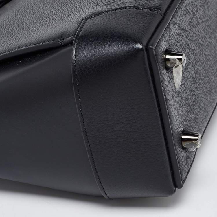 Pre Owned Christian Louboutin Black Leather Small Eloise Satchel