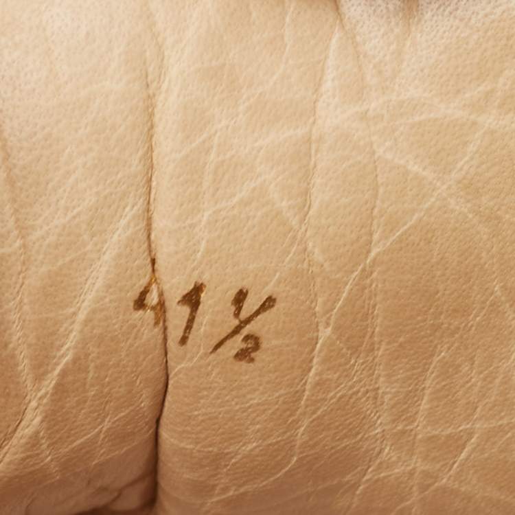 Pre Owned Christian Louboutin Multicolor Calf Hair and Leather Low Top Sneakers Size 41.5