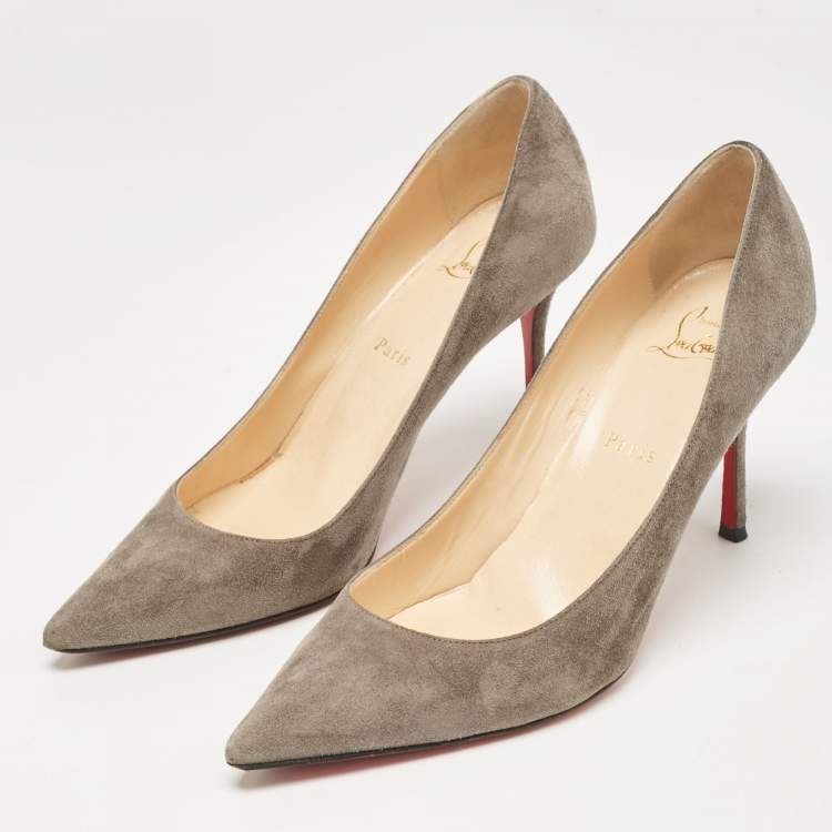 Louboutin suede pumps on sale