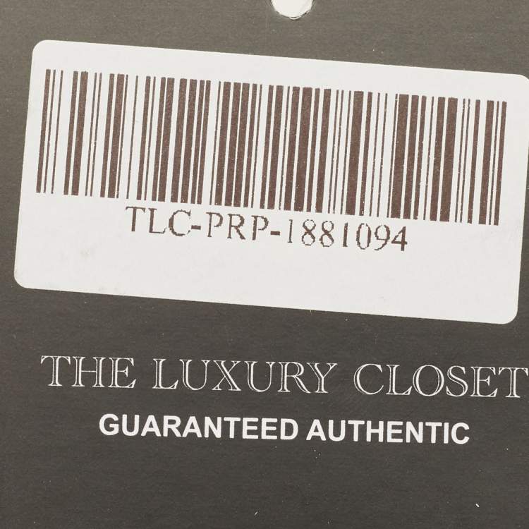 Pre Owned Christian Louboutin Iriza Size 35 Black Patent Leather D'orsay Pumps