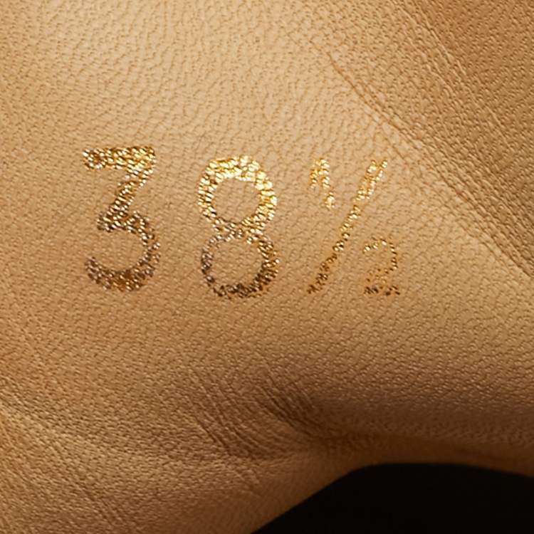 Pre Owned Christian Louboutin Louis Spikes Size 38.5 Multicolor Leather High Top Sneakers