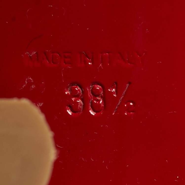 مملوكة مسبقًا Christian Louboutin Degramule Size 38.5 Transparent PVC Slide Sandals