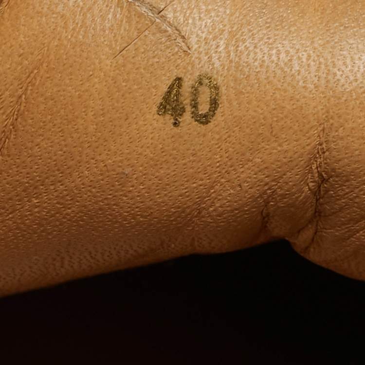 Pre Owned Christian Louboutin Coachelito Size 40 Black Suede High Top Sneakers