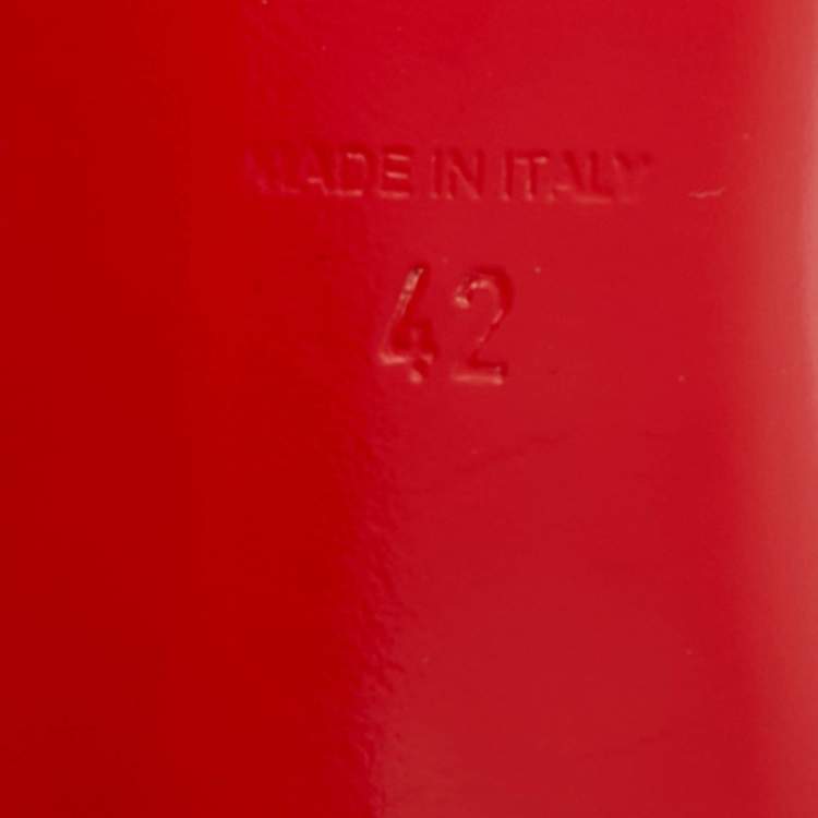 Pre Owned Christian Louboutin YouYou Size 42 Beige Leather Peep Toe Pumps