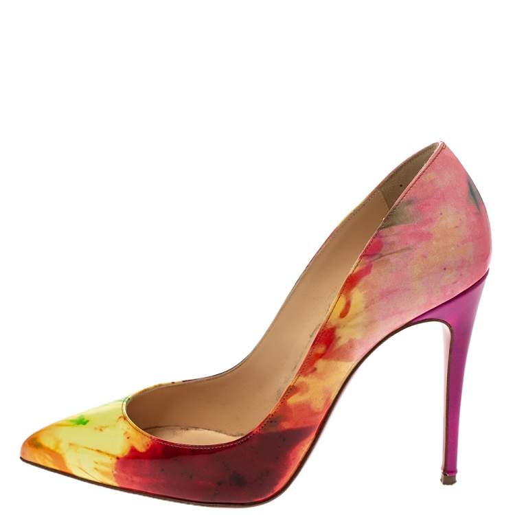 So kate patent leather heels Christian Louboutin Multicolour size