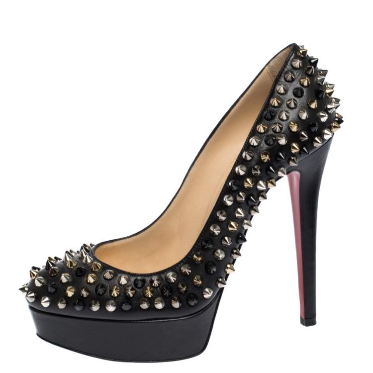 Christian Louboutin, Shoes, Christian Louboutin Black Alti Pump Spikes