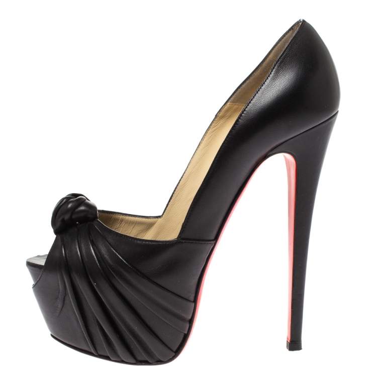 Christian Louboutin Lady Gres Platform Pumps