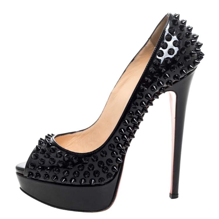 Christian Louboutin Patent Spike Pumps - More Than You Can Imagine