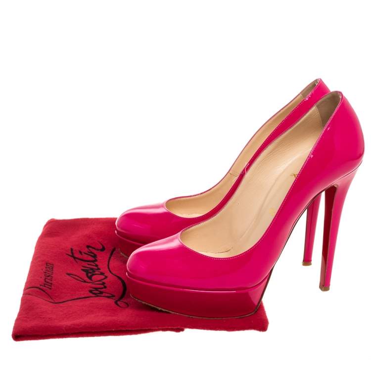 louboutin hot pink heels