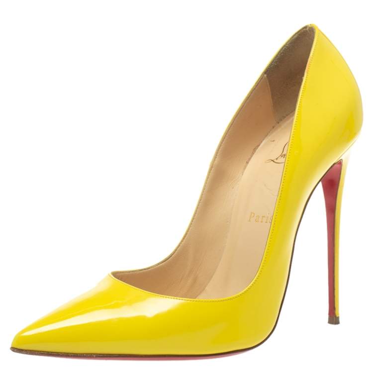 Christian Louboutin, Shoes, Authentic Yellow So Kate Christian Louboutin