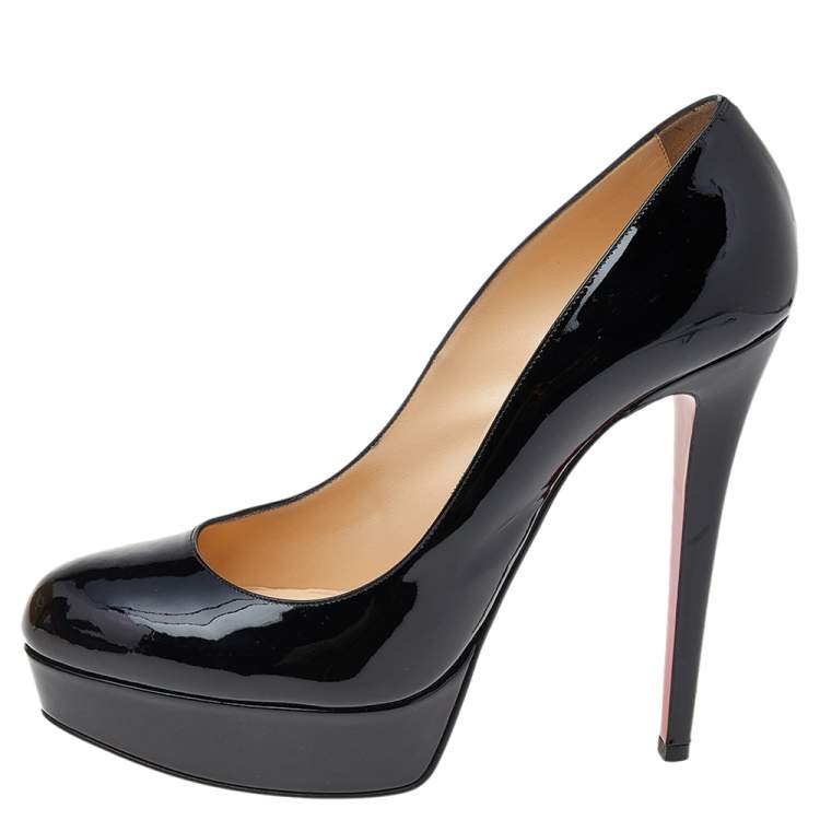 Christian Louboutin, Shoes, Classic Louboutin Bianca Black Leather Pump