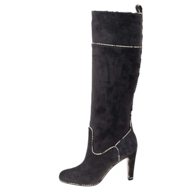 Louboutin snakeskin boots best sale