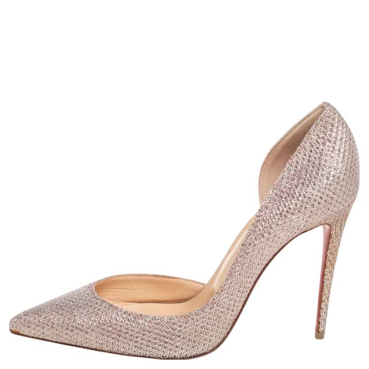 Christian louboutin iriza glitter best sale