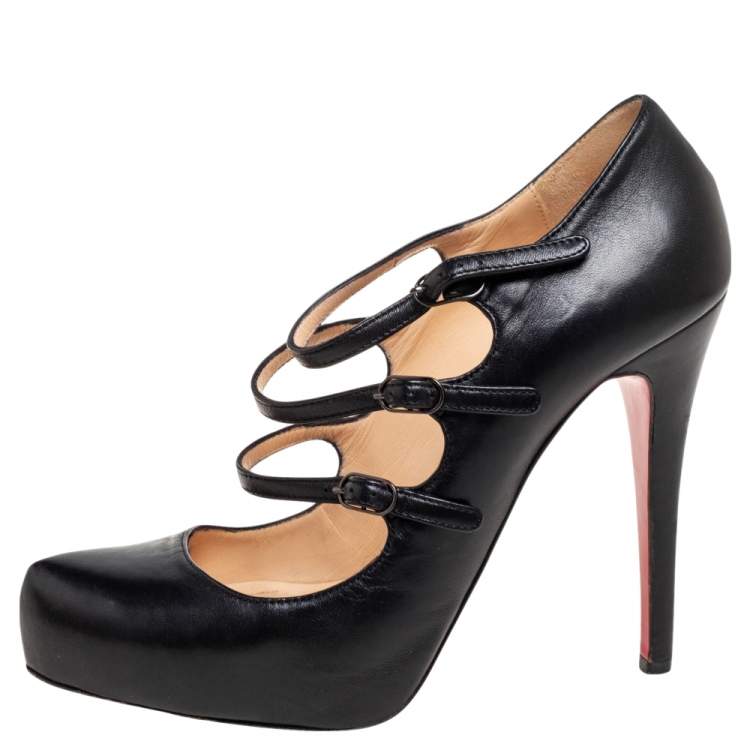 louboutin black heels