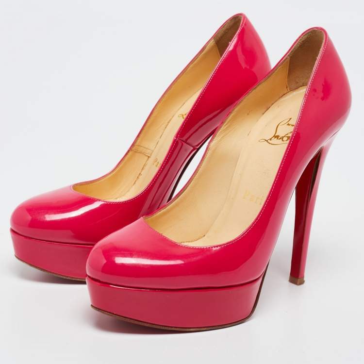Louis Vuitton, Shoes, Louis Vuitton Red Bottom Bianca Heels