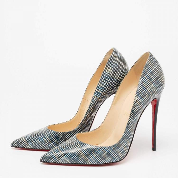 Christian Louboutin Pigalle Follies 100 Size 40.5 Red Bottom Heels